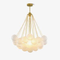 Bubble Chandelier – Modern Nordic Glass Design