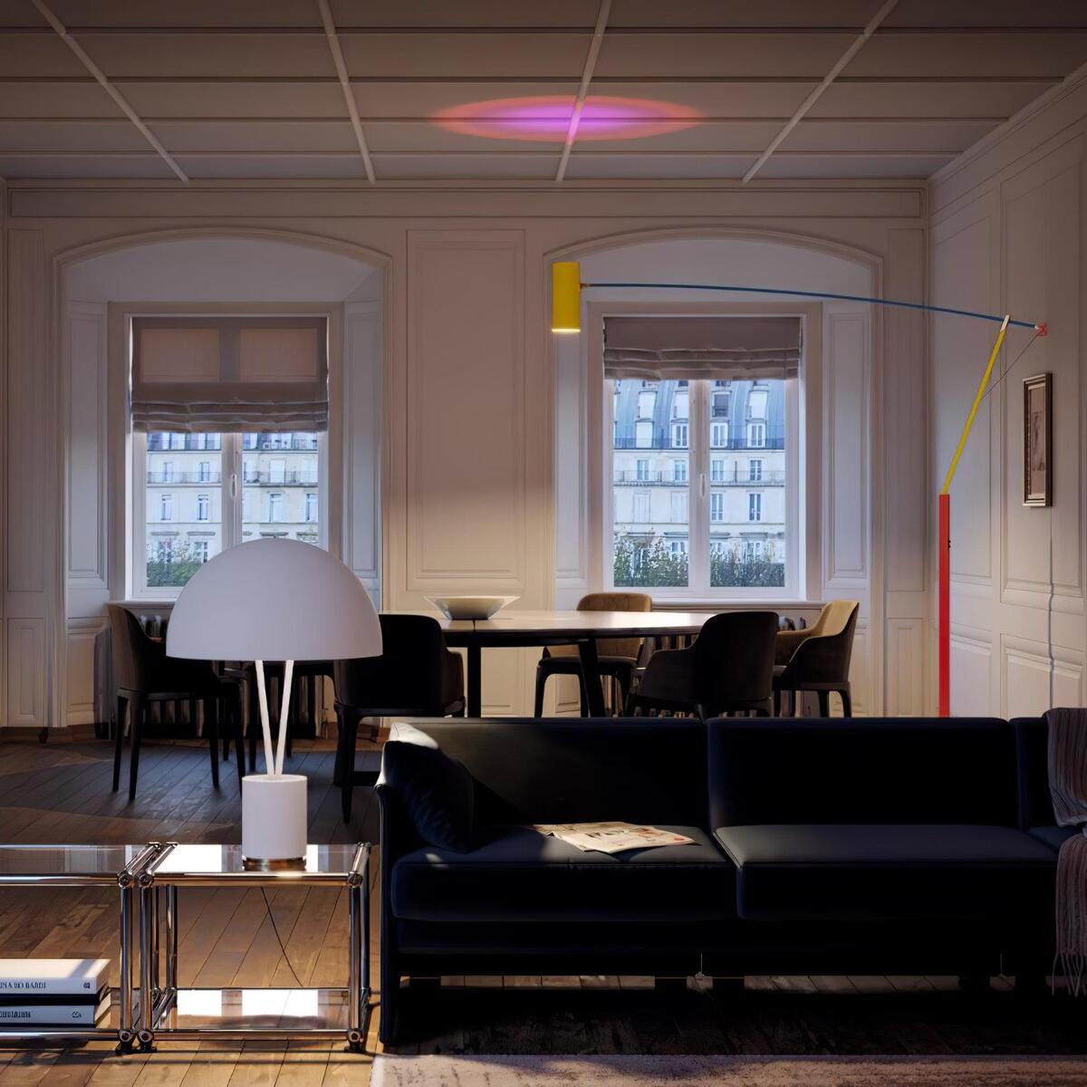 Colorful Adjustable Floor Lamp – Modern Primary Colors