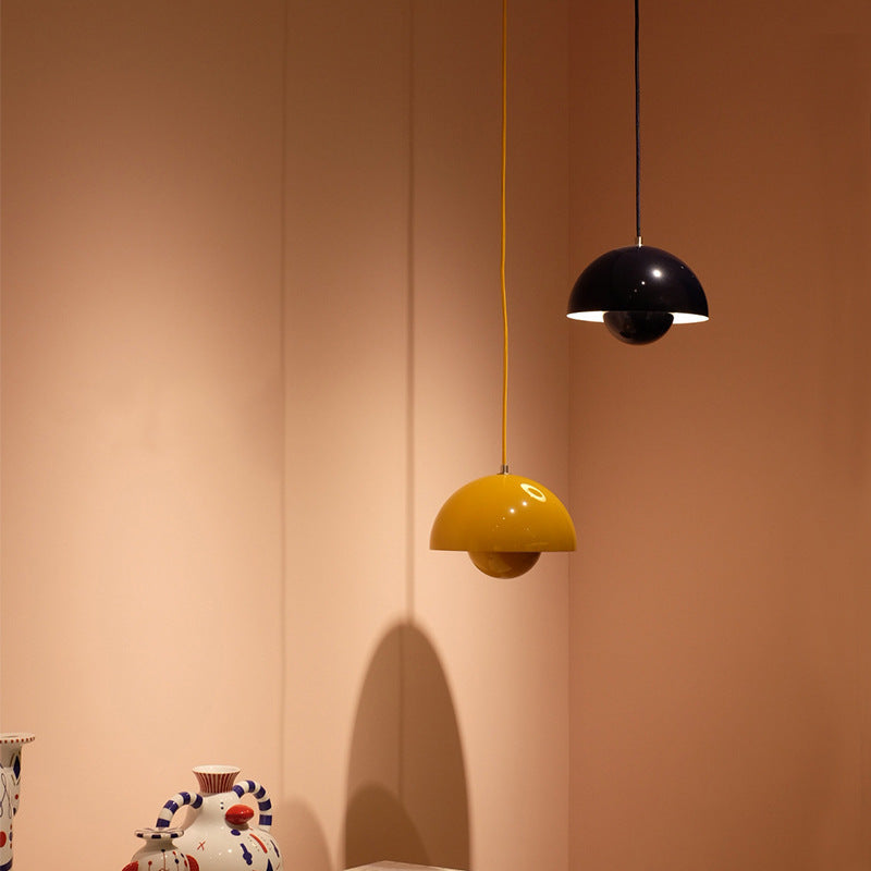 Colorful Flowerpot Hanging Pendant Light