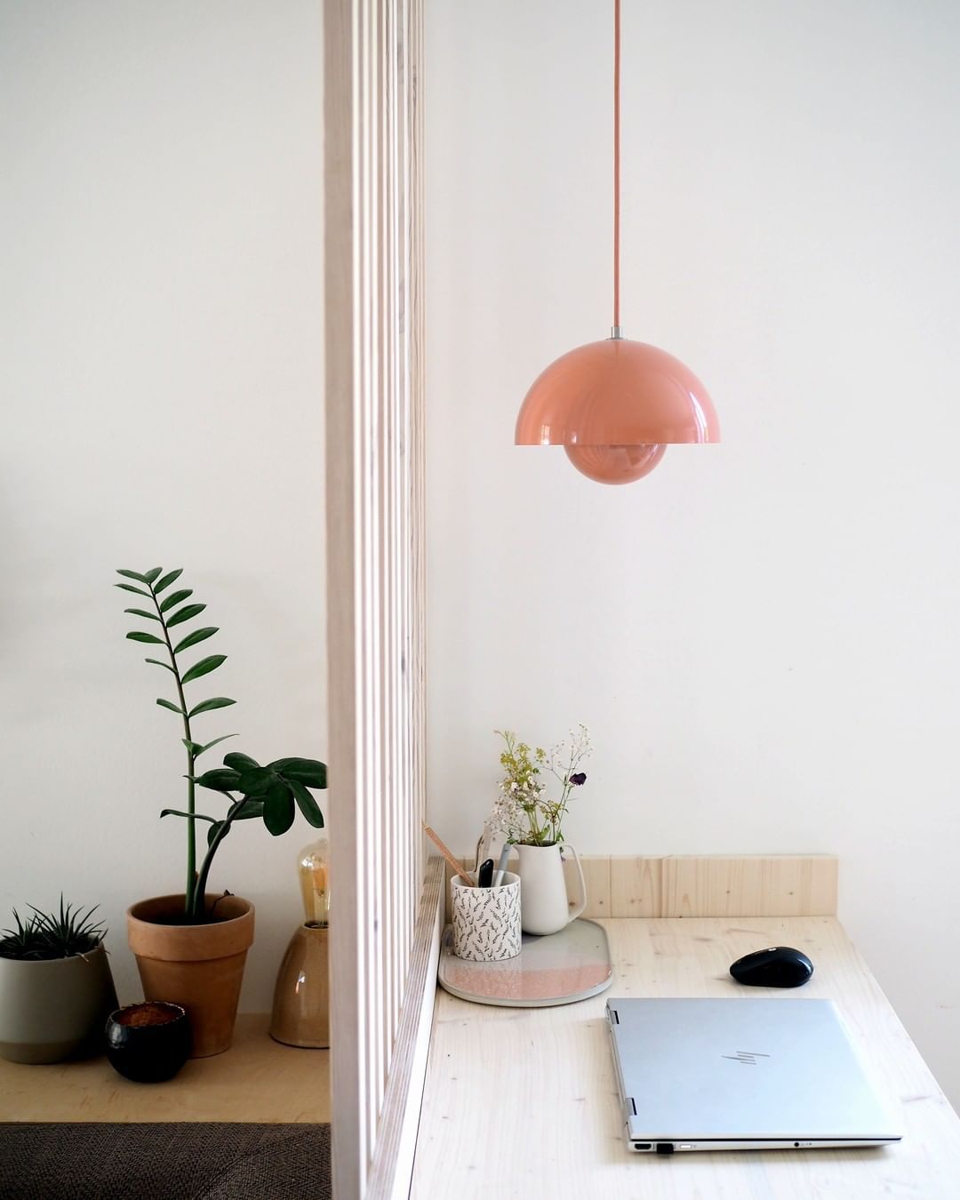 Colorful Flowerpot Hanging Pendant Light