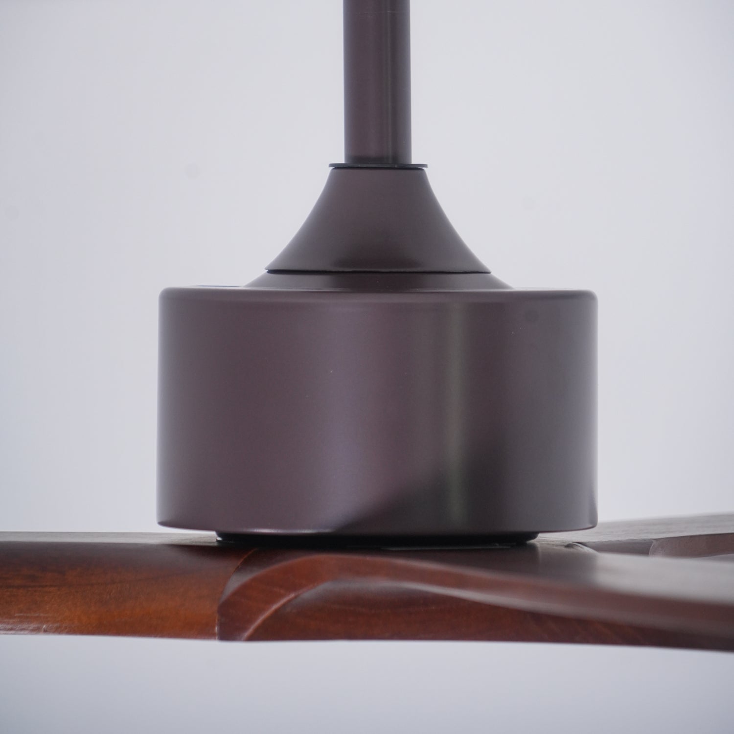 Contemporary Wooden Ceiling Fan, 3-Blade Design