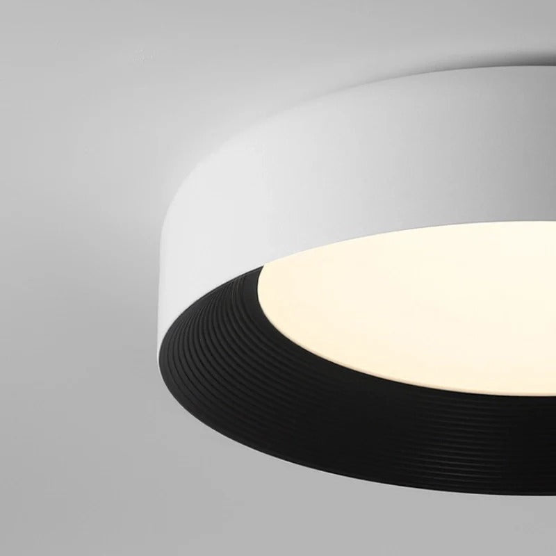 Contemporary Black Ceiling Light Design