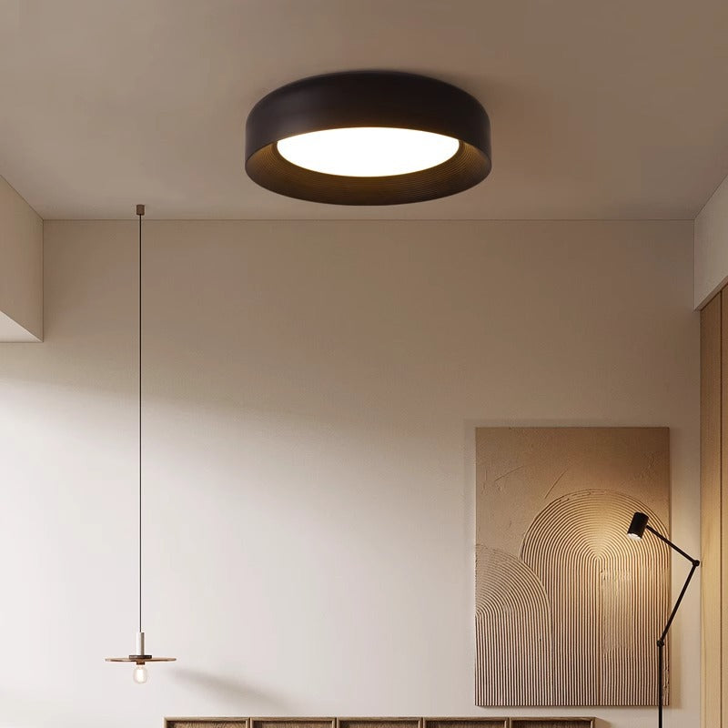 Contemporary Black Ceiling Light Design