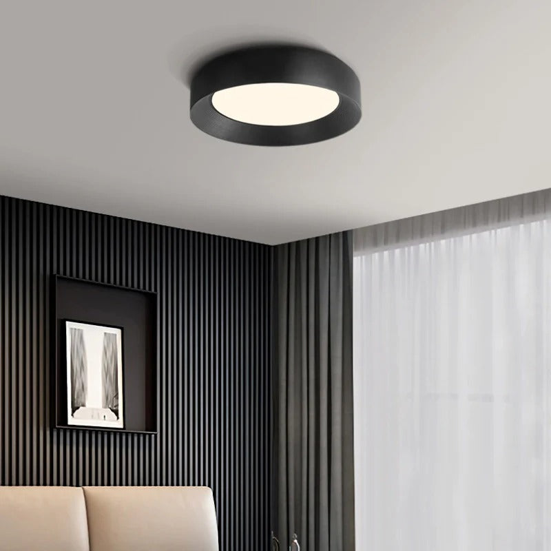 Contemporary Black Ceiling Light Design