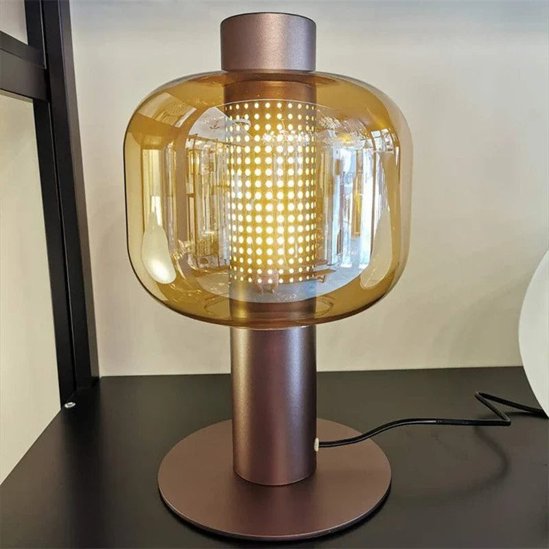 Contemporary Glass Table Lamp Design