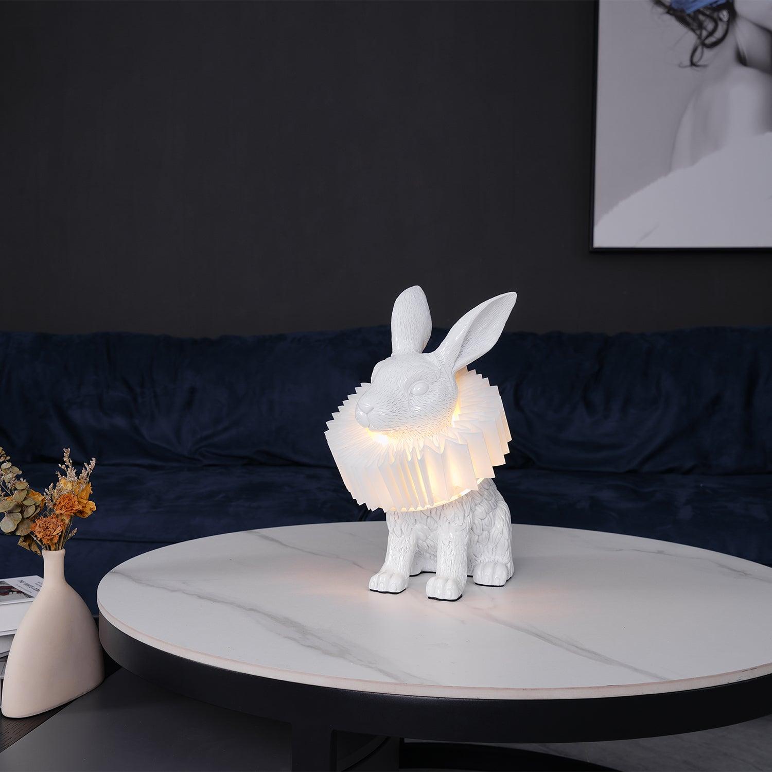 Creative Rabbit Lamp – Modern Artistic Home Decor