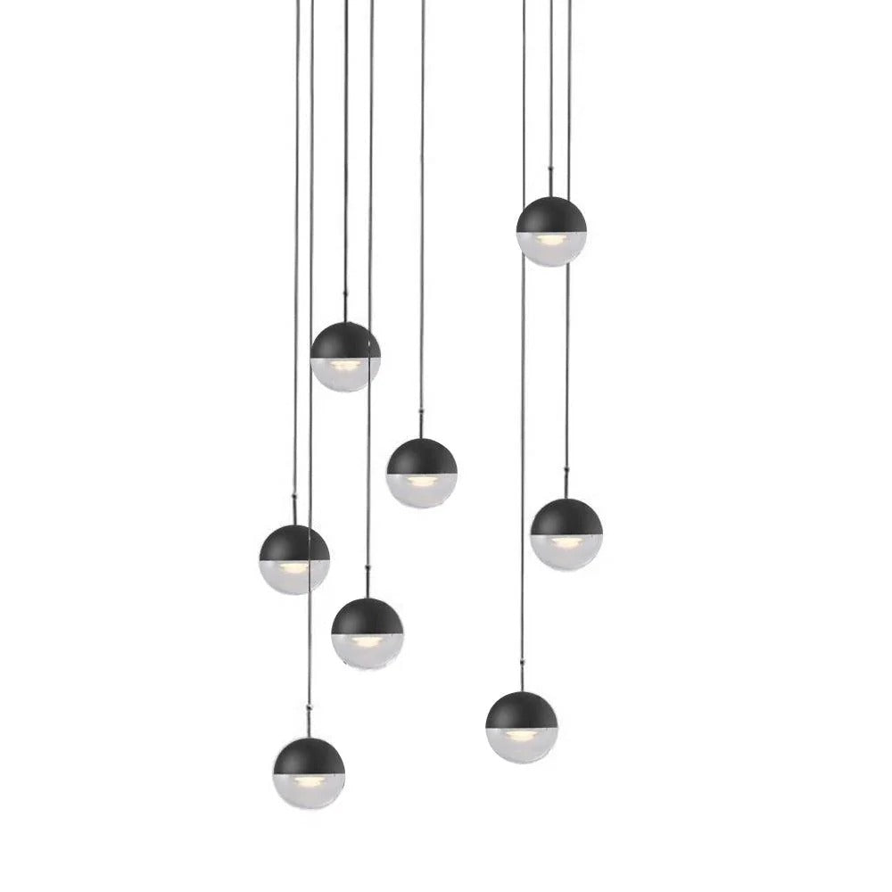 Elegant Ball Chandelier – Adjustable LED Pendant Light