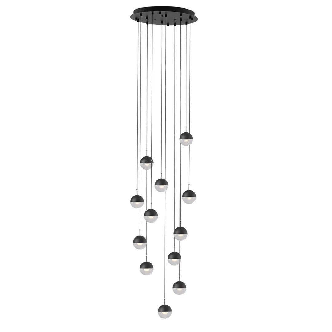 Elegant Ball Chandelier – Adjustable LED Pendant Light