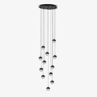 Elegant Ball Chandelier – Adjustable LED Pendant Light