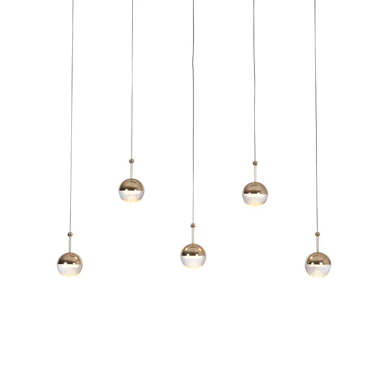 Elegant Ball Chandelier – Adjustable LED Pendant Light