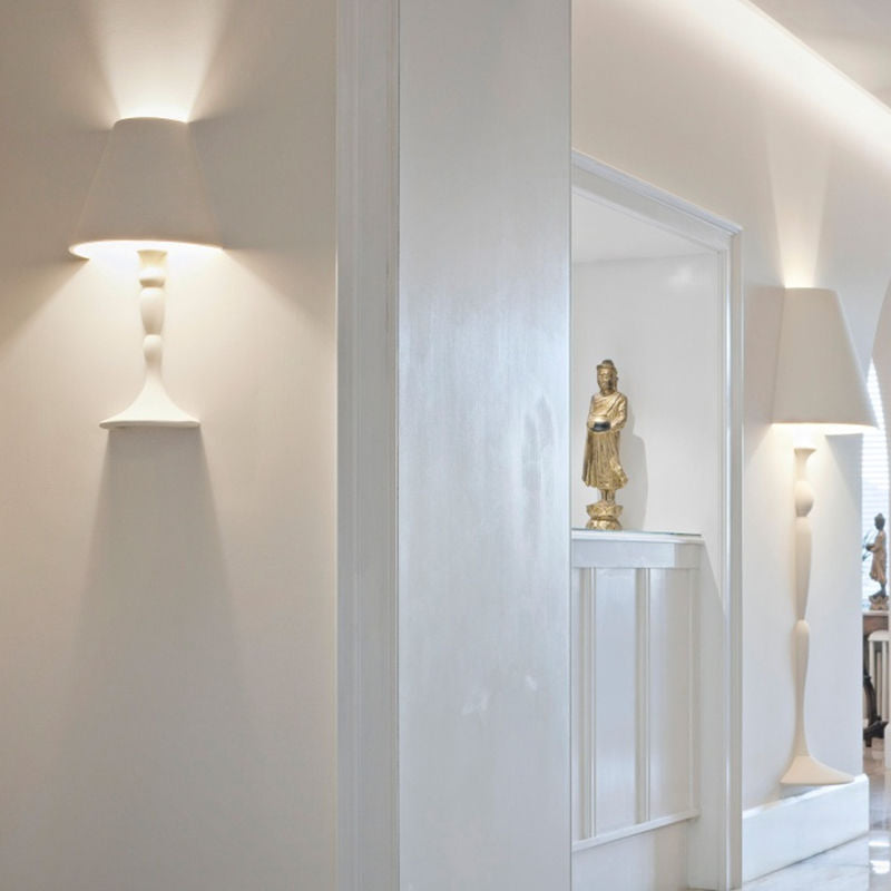 Elegant Art Plaster Wall Lamp