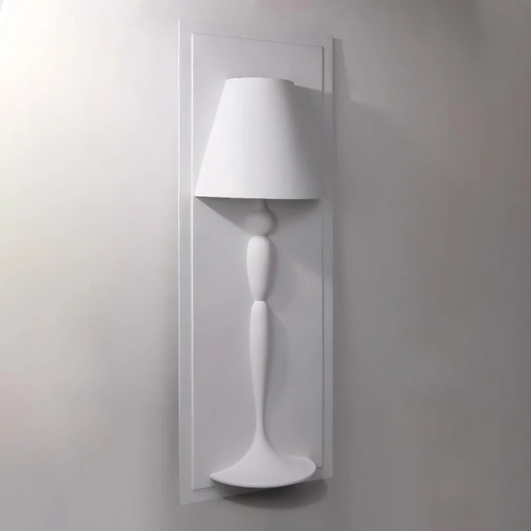 Elegant Art Plaster Wall Lamp