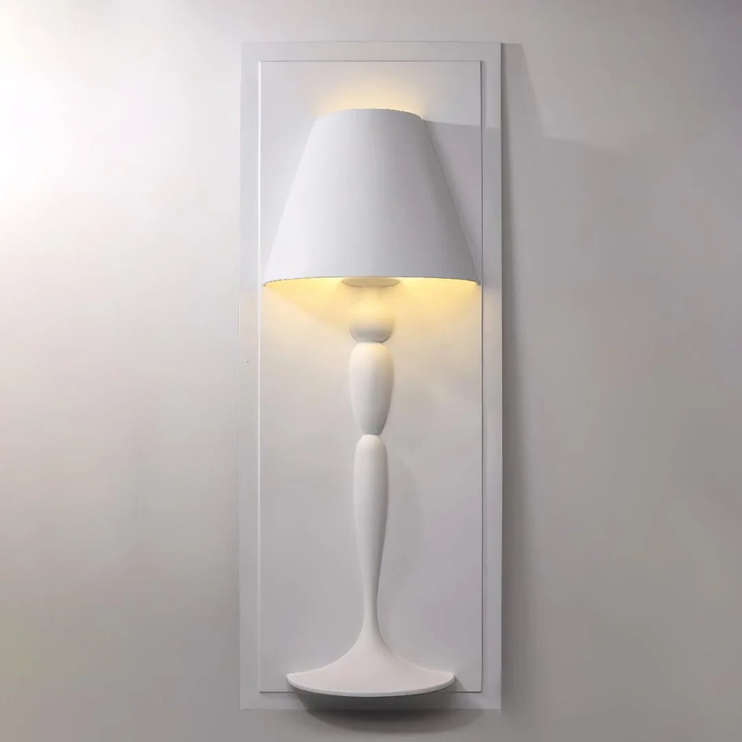 Elegant Art Plaster Wall Lamp