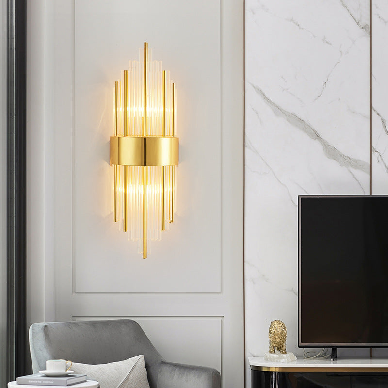 Elegant Crystal Wall Light Fixture