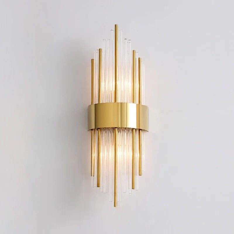 Elegant Crystal Wall Light Fixture