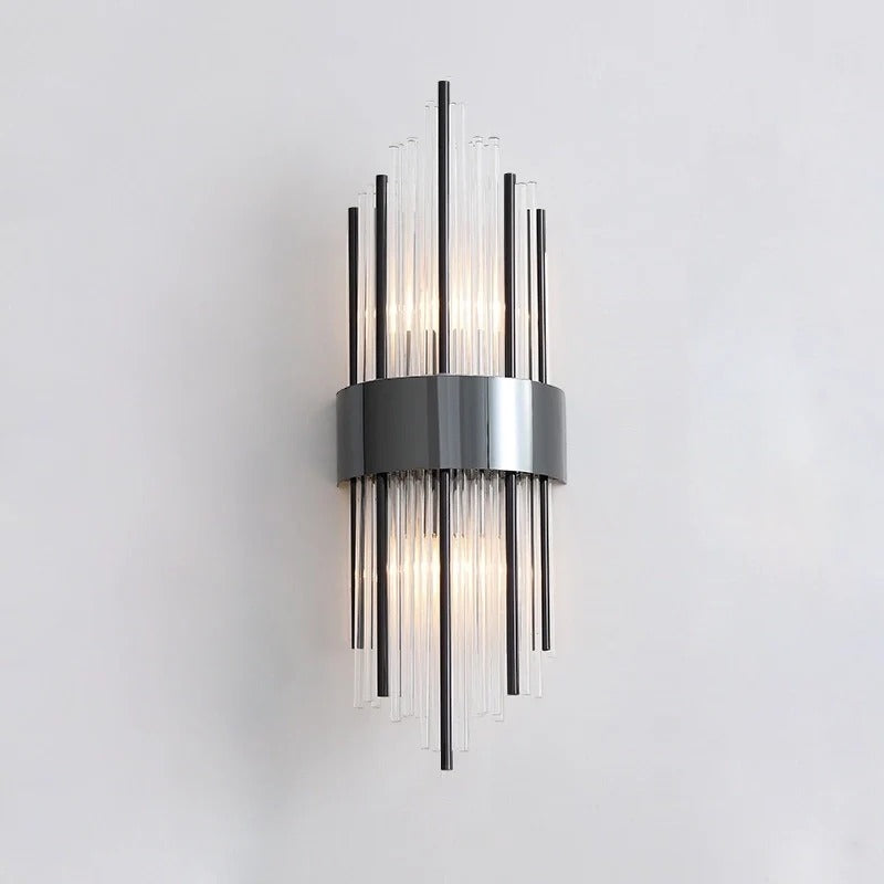 Elegant Crystal Wall Light Fixture