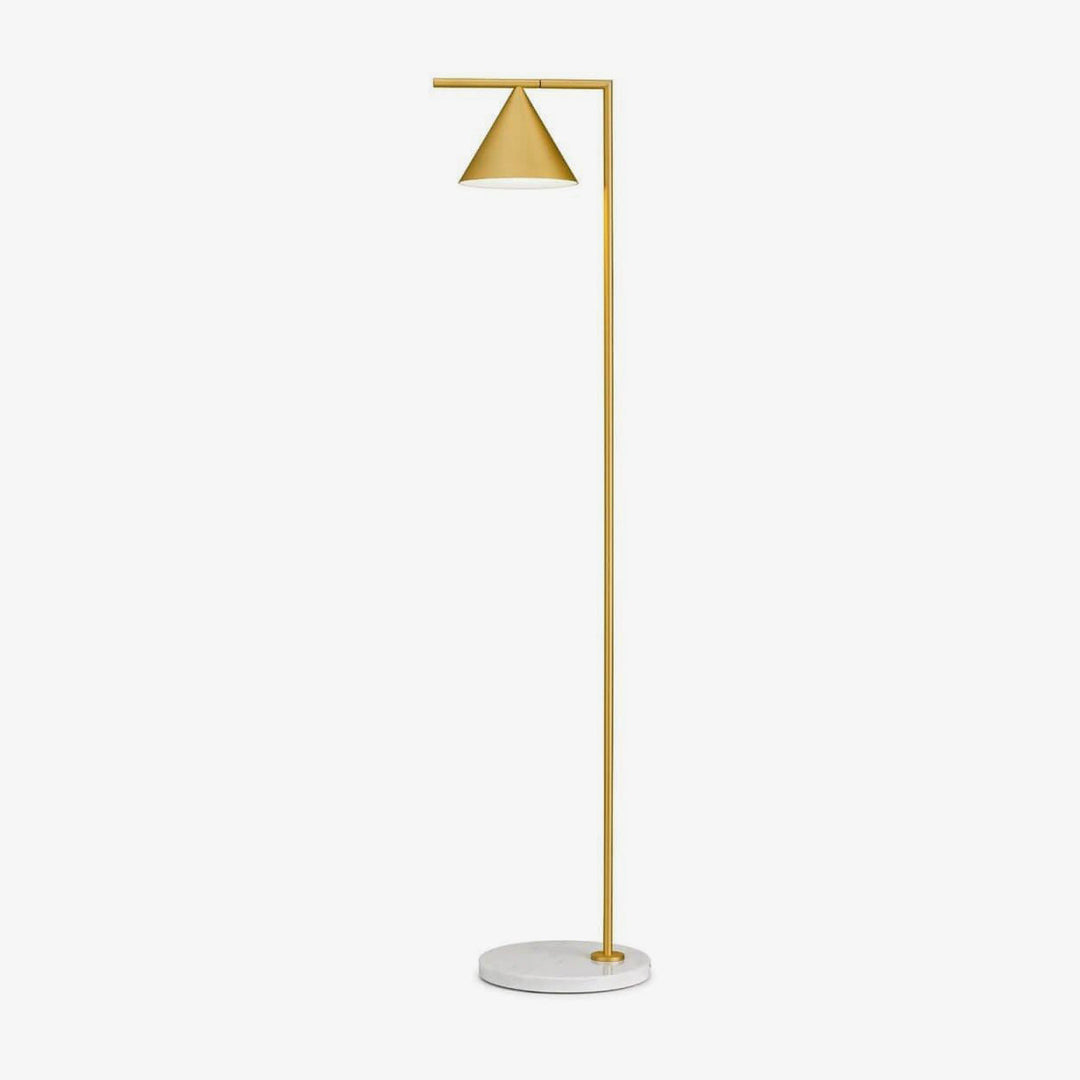 Elegant Floor Lamp – Marble Base & Sleek Design