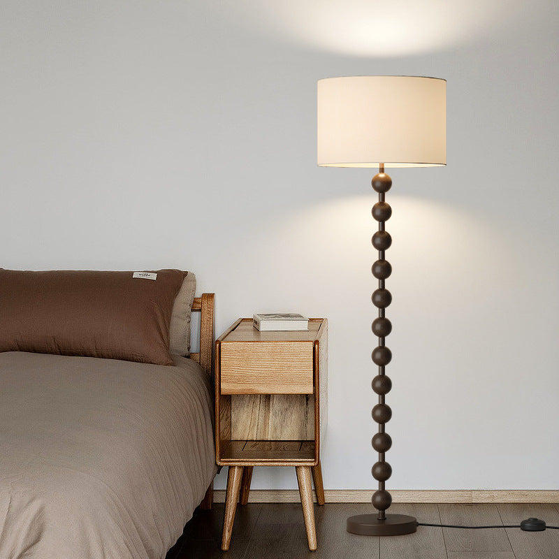 Elegant French Wooden Floor Lamp