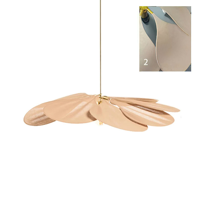 Floral Pendant Light – Soft Light and Shadows, Teardrop Petals