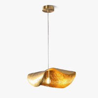 Hammered Brass Pendant Light – Distinctive Modern Design