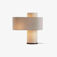 Ivory Linen Table Lamp – Soft Warm Glow