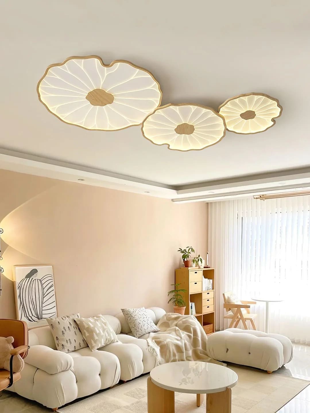 Lotus Leaf Creative Ceiling Light – Unique Design