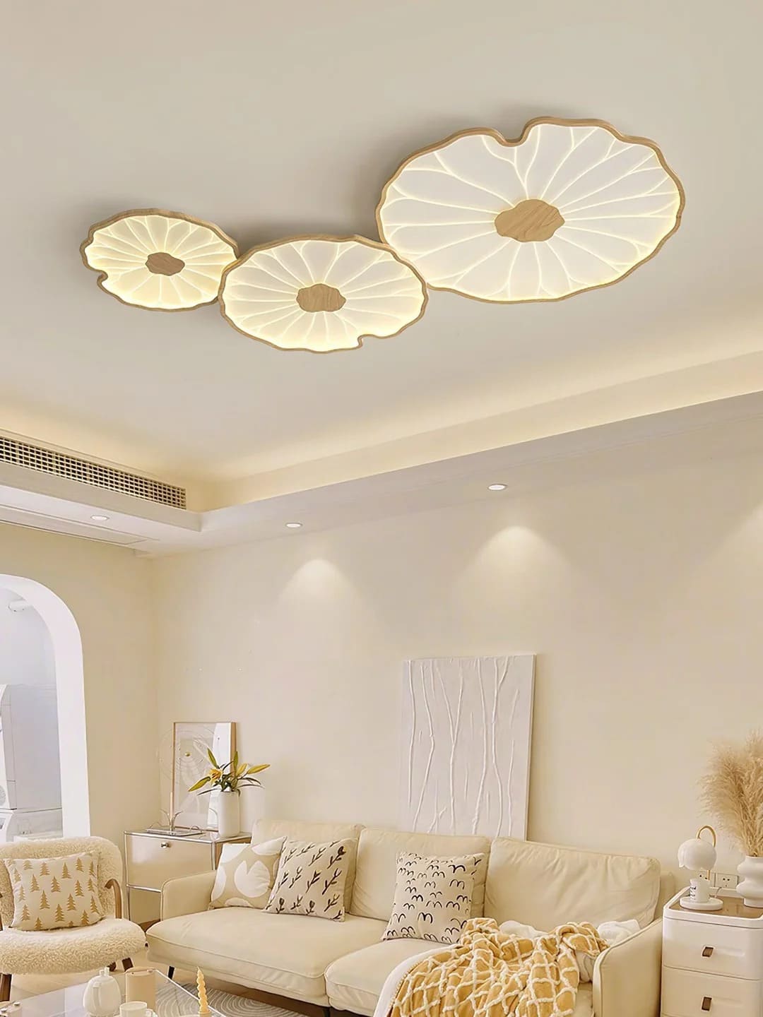 Lotus Leaf Creative Ceiling Light – Unique Design