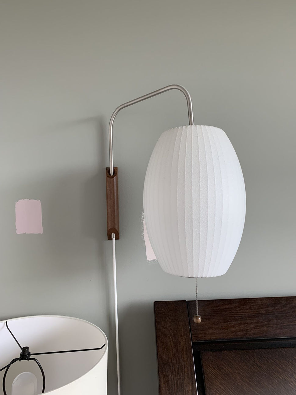 Mid-Century Wall Lamp – Adjustable Bubble Design