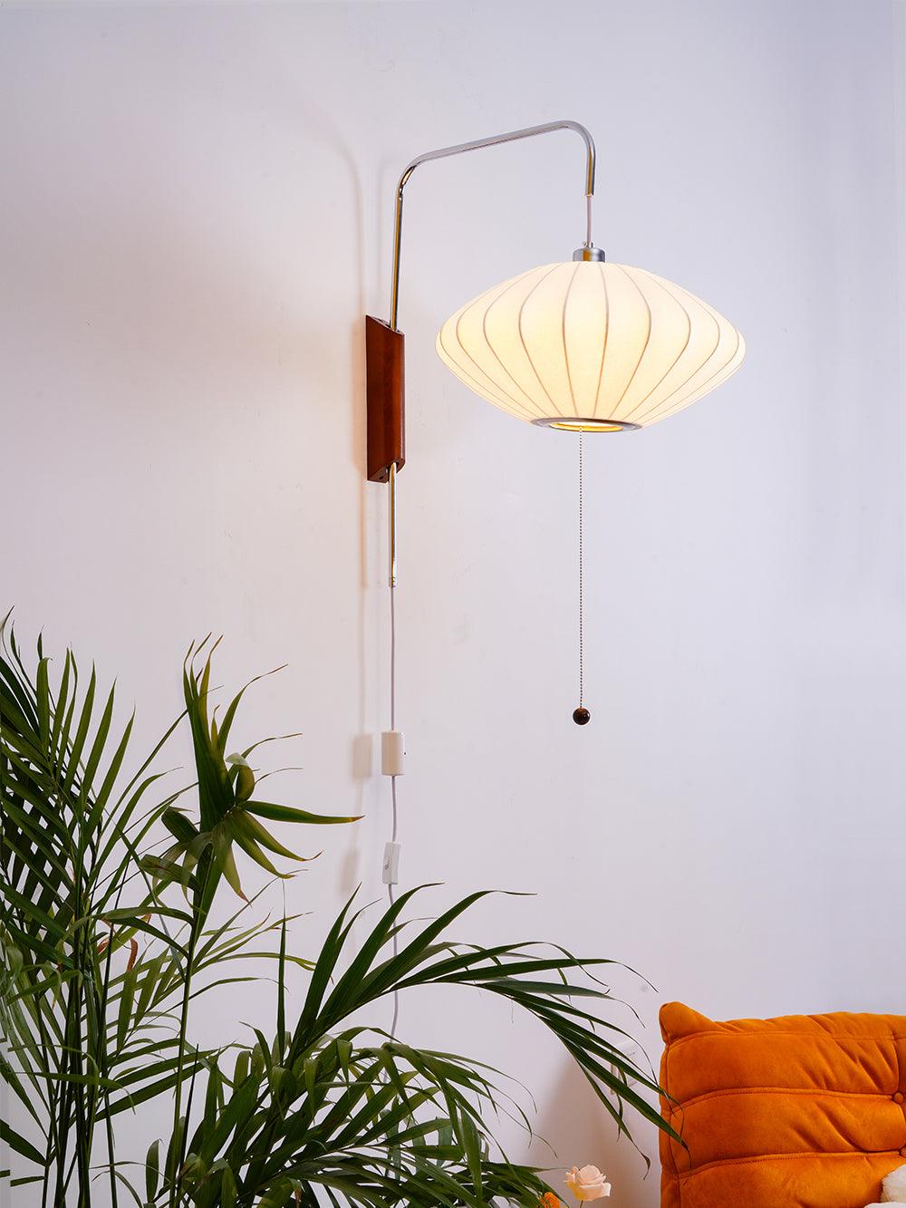 Mid-Century Wall Lamp – Adjustable Bubble Design