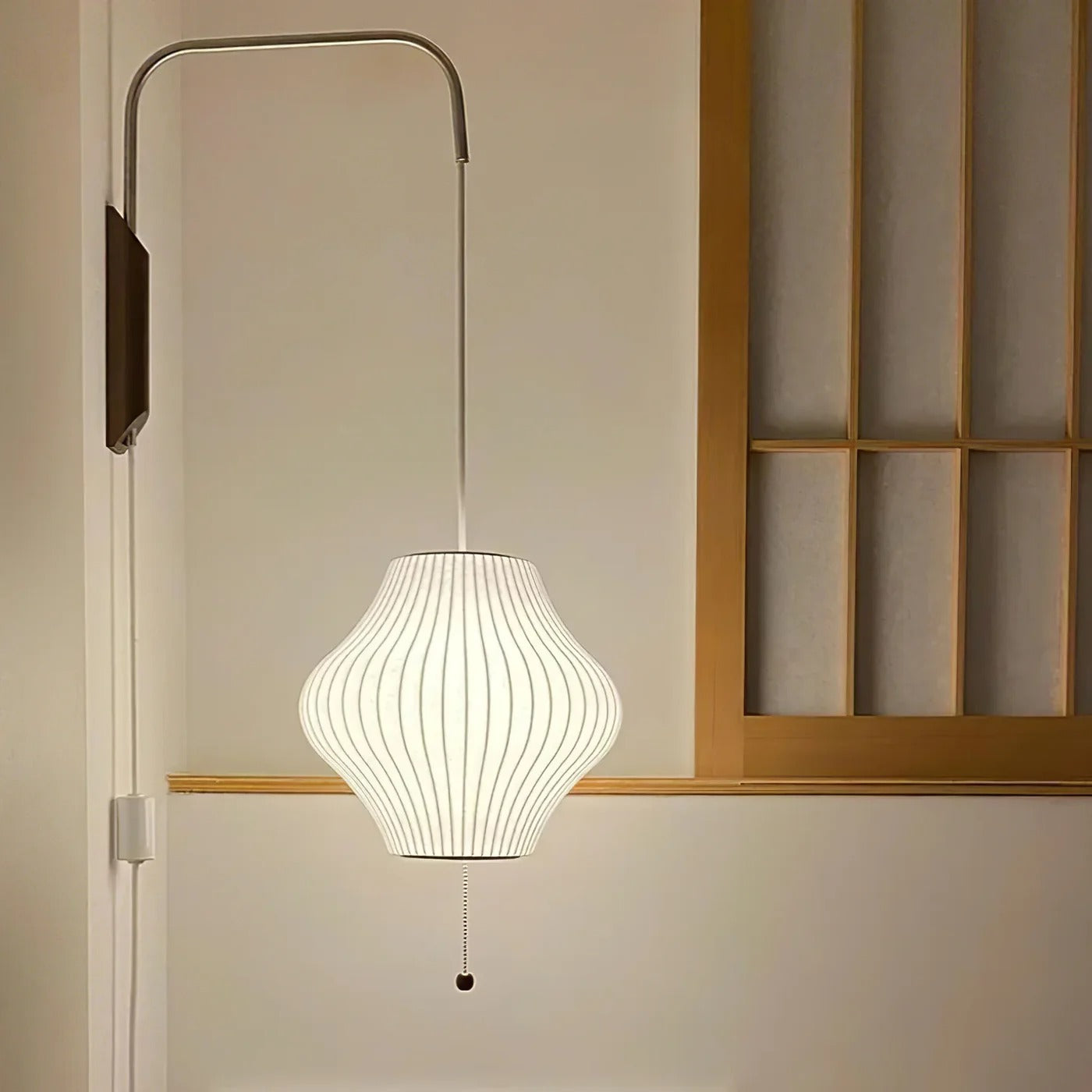 Mid-Century Wall Lamp – Adjustable Bubble Design