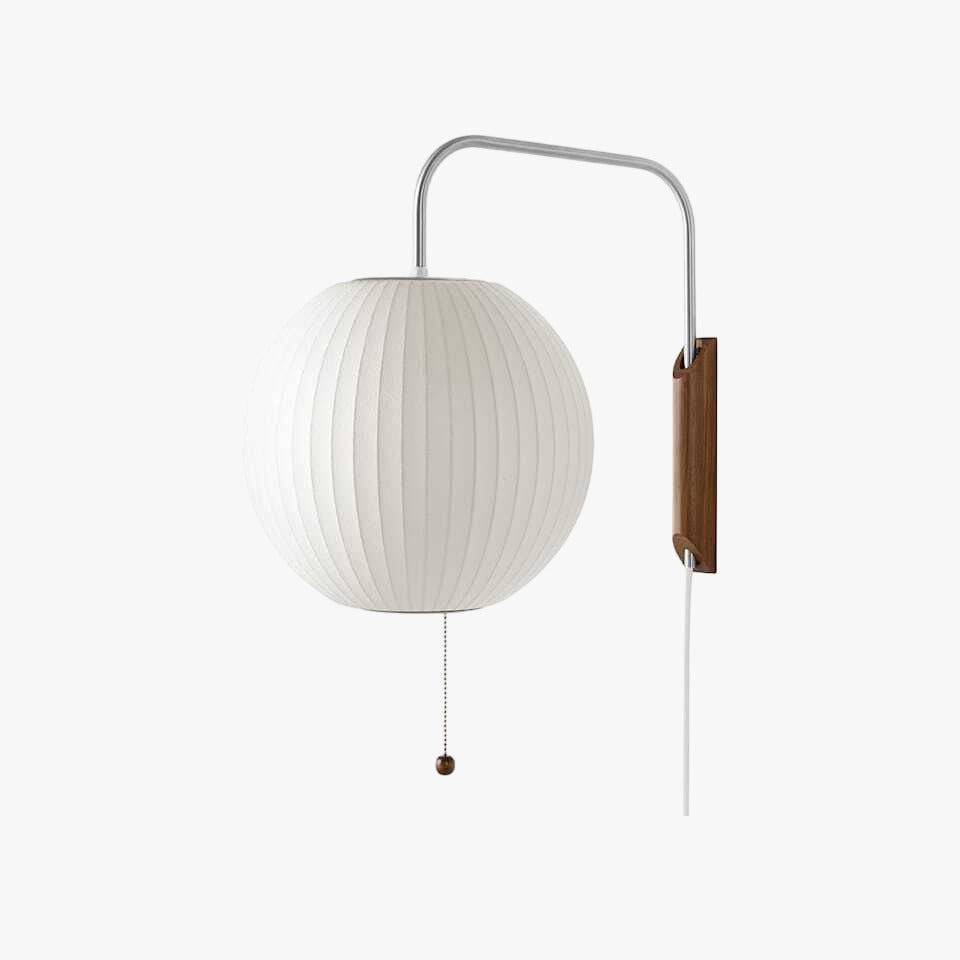 Mid-Century Wall Lamp – Adjustable Bubble Design