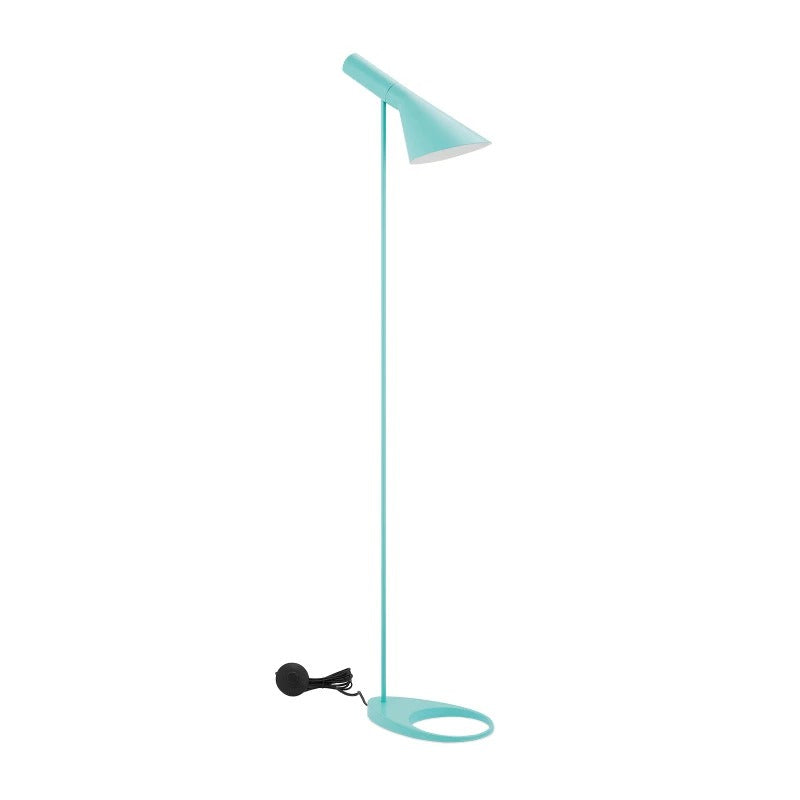Minimalist Floor Lamp with a Conical Lampshade