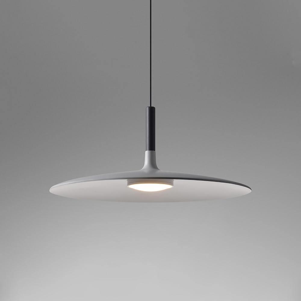 Minimalist Disc-Cylindrical LED Pendant Light