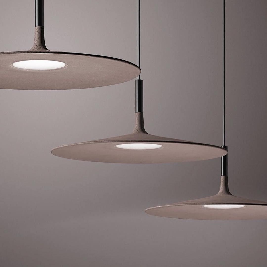 Minimalist Disc-Cylindrical LED Pendant Light