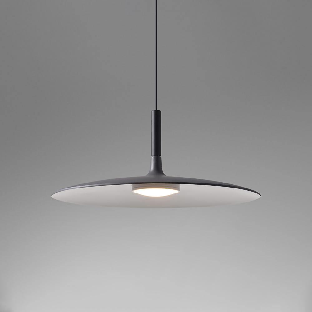 Minimalist Disc-Cylindrical LED Pendant Light