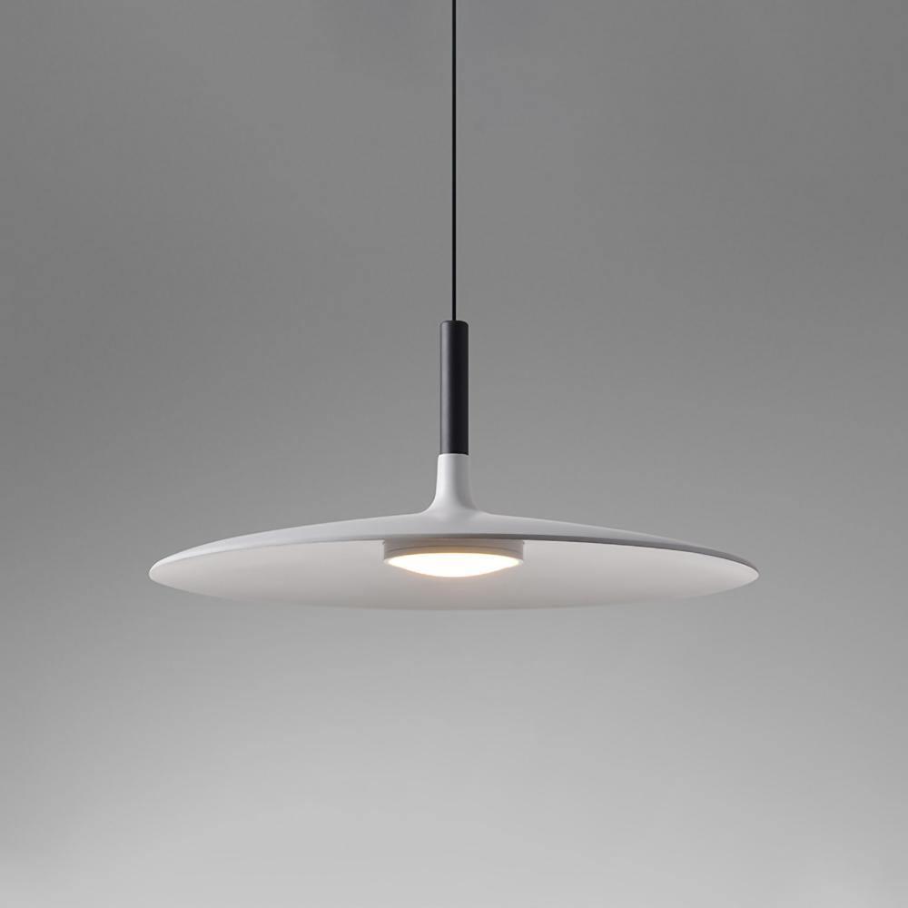 Minimalist Disc-Cylindrical LED Pendant Light