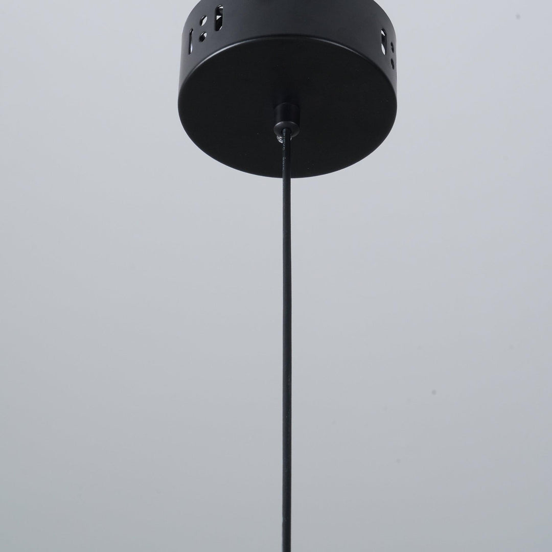 Minimalist Disc-Cylindrical LED Pendant Light