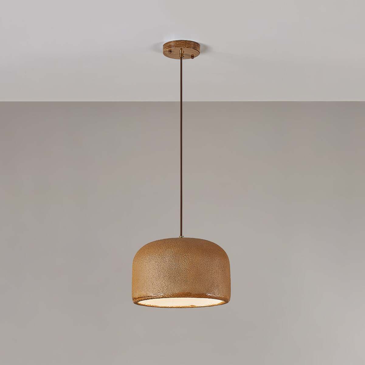 Minimalist Pendant Light – Wabi-Sabi Design