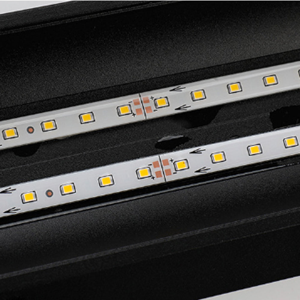 Minimalist LED Outdoor Wall Lamp – Waterproof, Modern Black Design