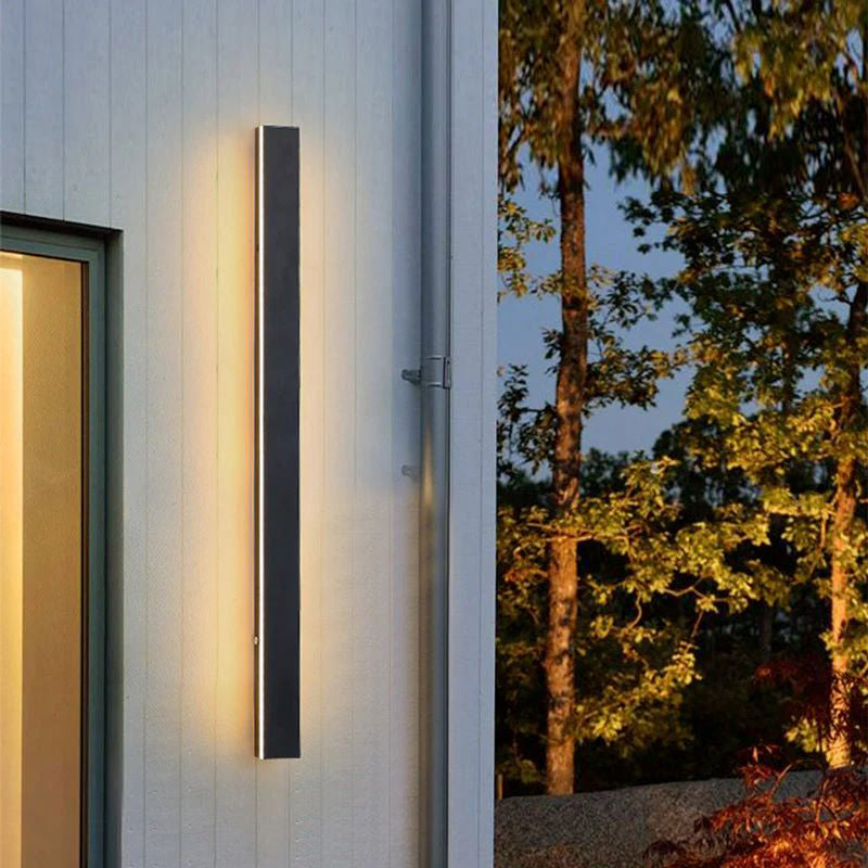 Minimalist LED Outdoor Wall Light – Waterproof & Energy Efficient Design