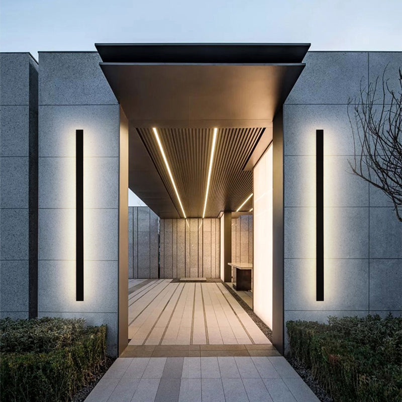 Minimalist LED Outdoor Wall Light – Waterproof & Energy Efficient Design