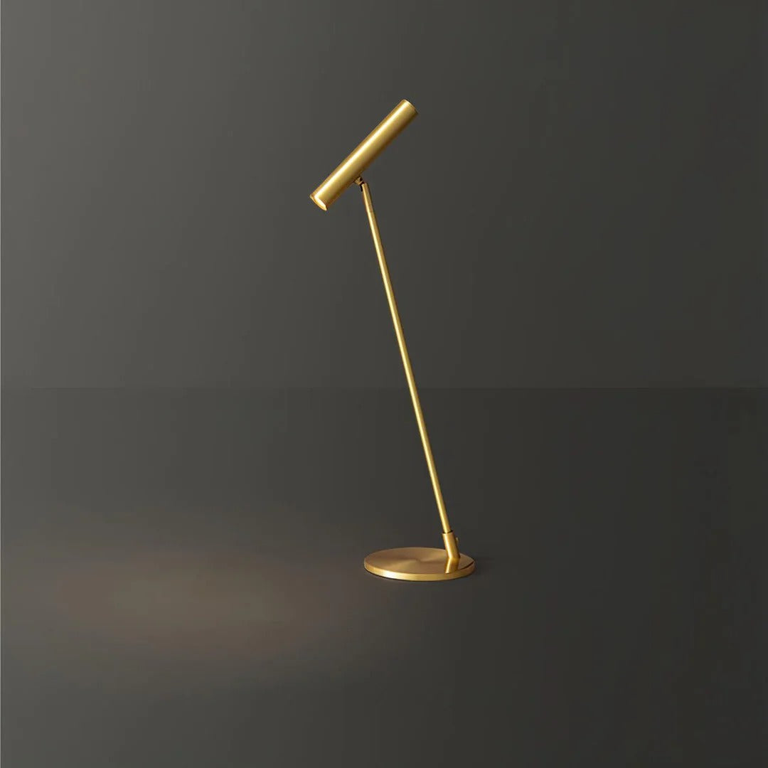 Minimalist Metal Table Lamp - Adjustable