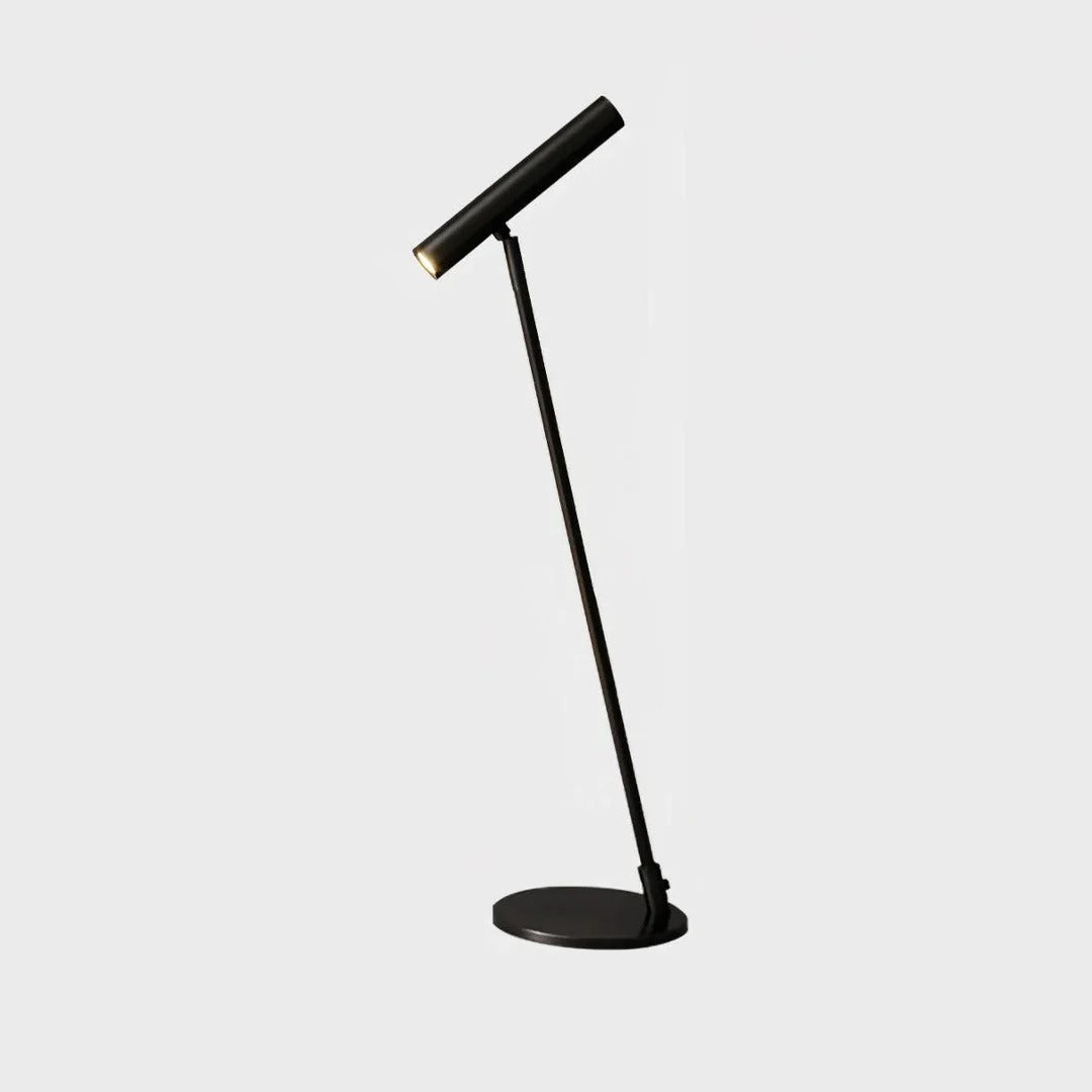 Minimalist Metal Table Lamp - Adjustable