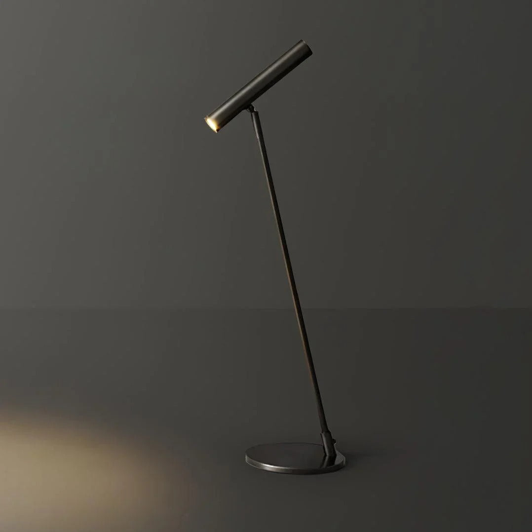Minimalist Metal Table Lamp - Adjustable