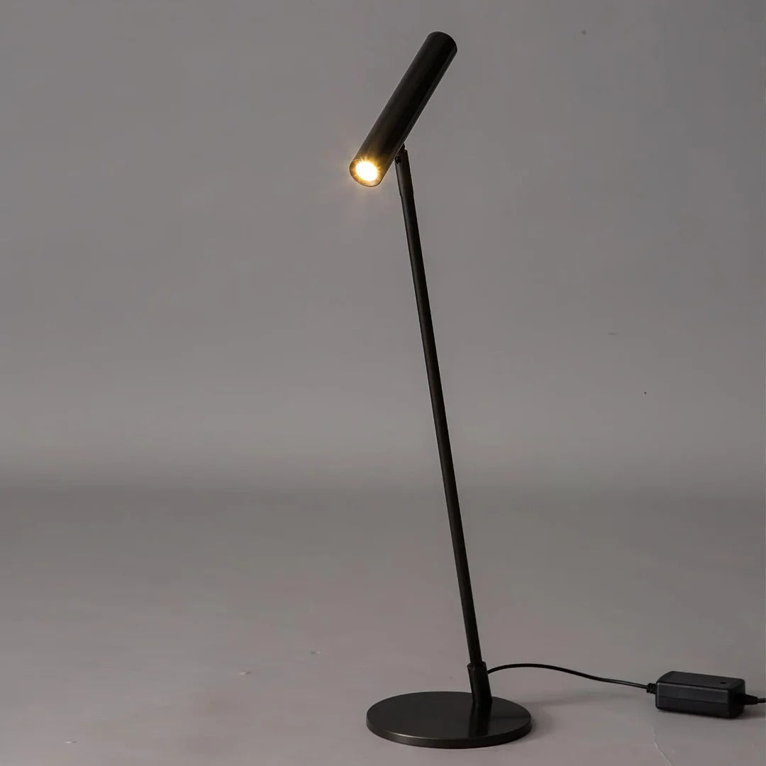 Minimalist Metal Table Lamp - Adjustable