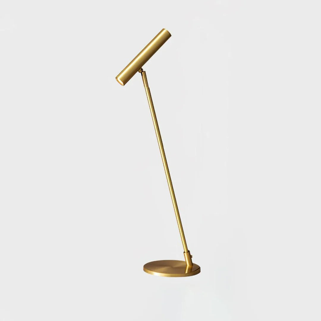 Minimalist Metal Table Lamp - Adjustable