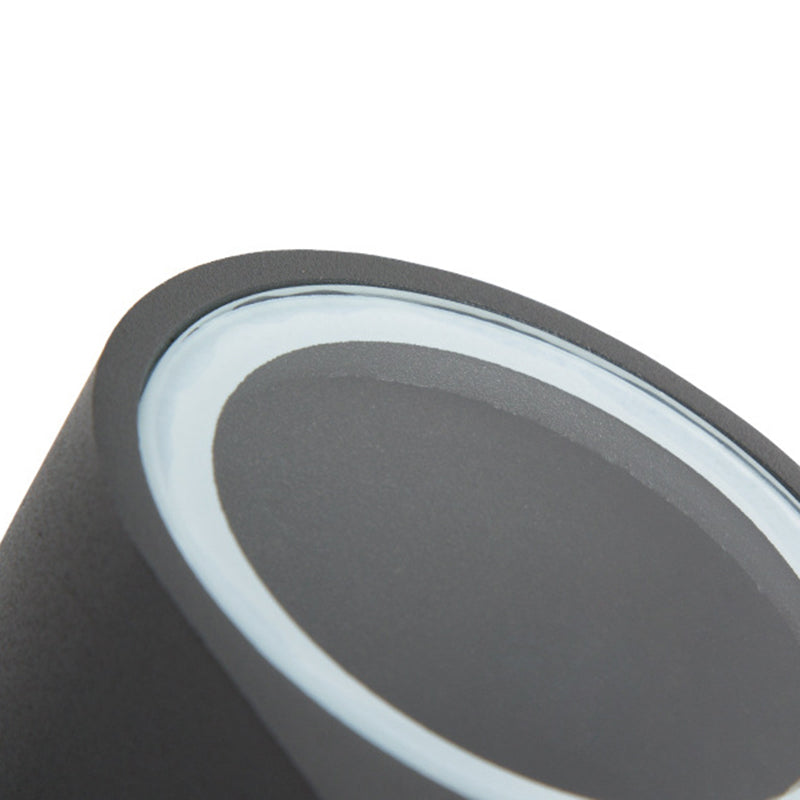 Minimalist Outdoor Exterior Wall Light – Black, Steady or Sensor Modes