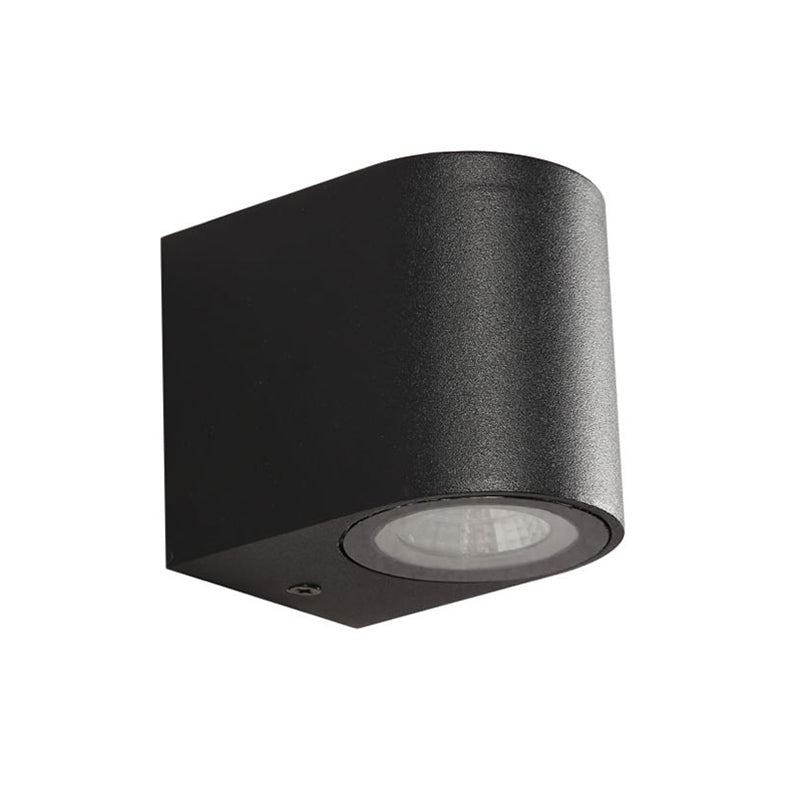 Minimalist Outdoor Exterior Wall Light – Black, Steady or Sensor Modes