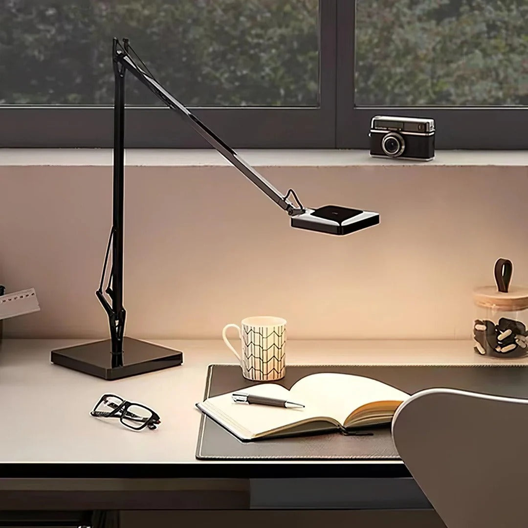 Minimalist Task Desk Lamp, Flexible Arm