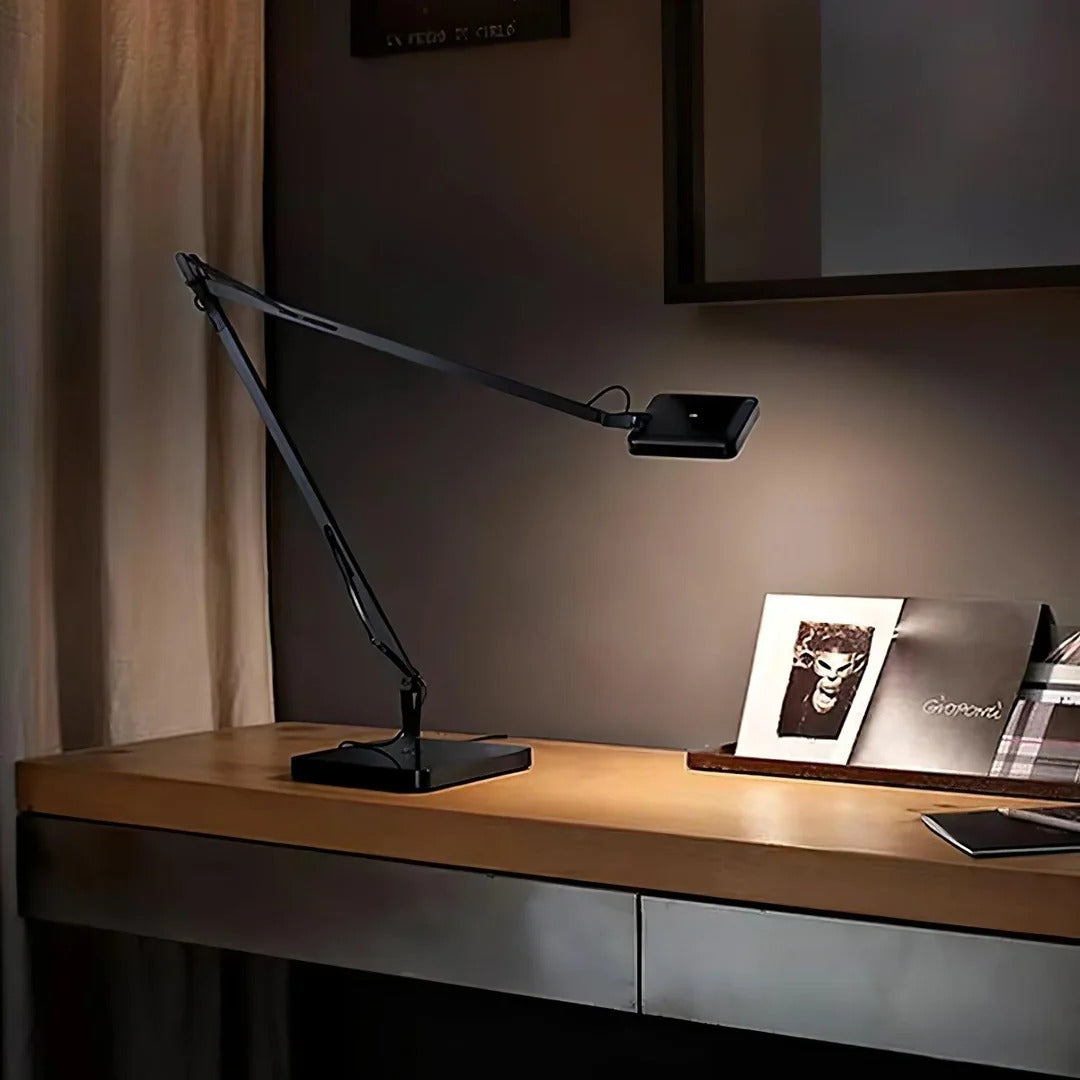 Minimalist Task Desk Lamp, Flexible Arm